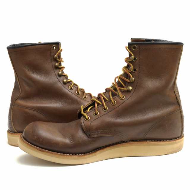 ○レッドウィング RED WING COFFEE BEAN CALICO 牛革 ワークブーツ