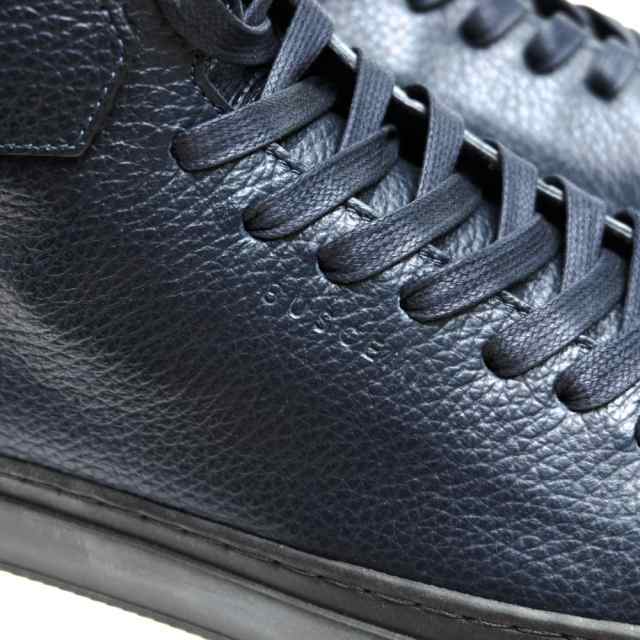 ○ブシェミ BUSCEMI 牛革 カーフ ハイカットスニーカー 125MM シボ革