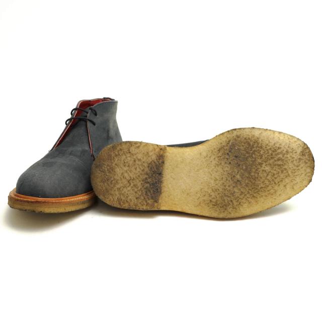 ○マークマクナイリー Mark McNairy Lafayette リップストップ チャッカブーツ LFT14AW04 LE CAMO DESERT BOOTS グッドイヤーウェ  中古_6