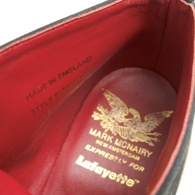 ○マークマクナイリー Mark McNairy Lafayette リップストップ チャッカブーツ LFT14AW04 LE CAMO DESERT BOOTS グッドイヤーウェ  中古_7