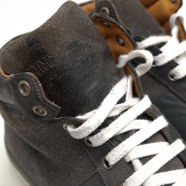 ○ジミーチュウ Jimmy Choo 牛革 ハイカットスニーカー BELGRAVIA グリッター メンズ 【中古】 中古