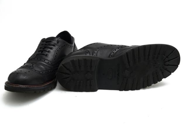 ○アルマーニ EMPORIO ARMANI ビジネスシューズ エキストラライトソール ウイングチップ メンズ 【中古】 中古_6