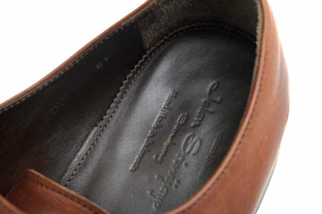 ○ジャランスリワヤ JALAN SRIWIJAYA デュプイ社 カーフ 牛革 ビジネスシューズ 98656 EDWARD W-MONK SHOES ハンドソーンウェルテ 中古