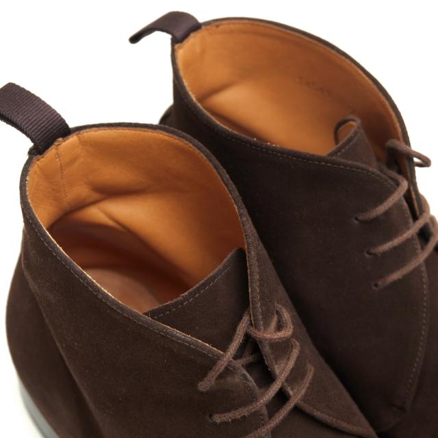 ○ヤンコ YANKO 牛革 チャッカブーツ 14080 プレーントゥ グッドイヤー