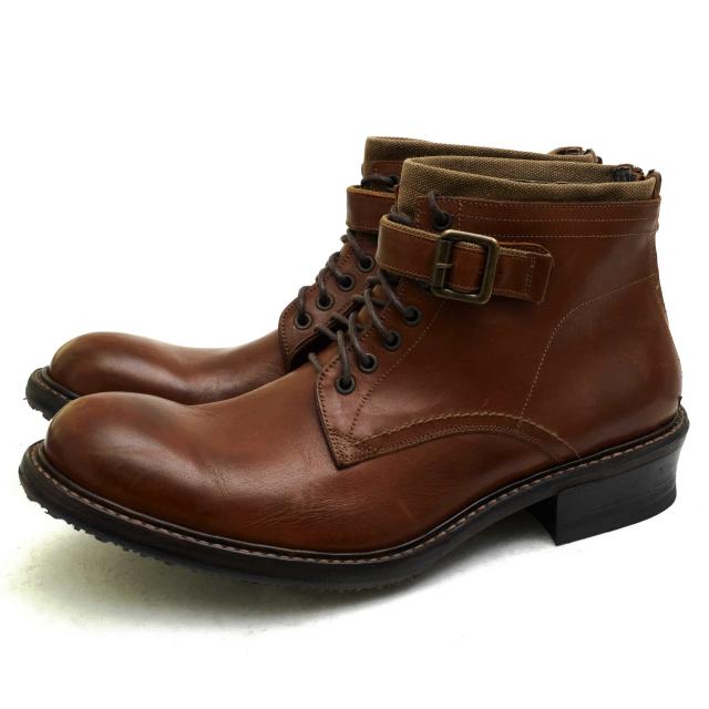 アルフレッドバニスター 上質 本革 編み上げ レザー ブーツ 43 【公式