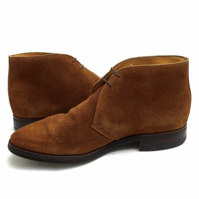 ○アルフレッドサージェント Alfred Sargent シップス SHIPS別注 牛革 チャッカブーツ 20292 CHUKKA BOOT プレーントゥ グッドイヤ 中古 ○アルフレッドサージェント Alfred Sargent シップス SHIPS別注 牛革