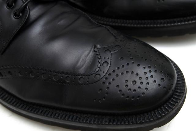 ○ディースクエアード DSQUARED2 牛革 カーフ ビジネスシューズ メダリオン ウイングチップ メンズ 【中古】 中古 ○ディースクエアード DSQUARED2 牛革 カーフ ビジネスシューズ