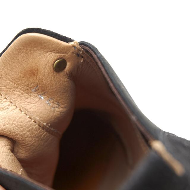○ブッテロ BUTTERO 牛革 ブーティ B4771 プレーントゥ レザーソール