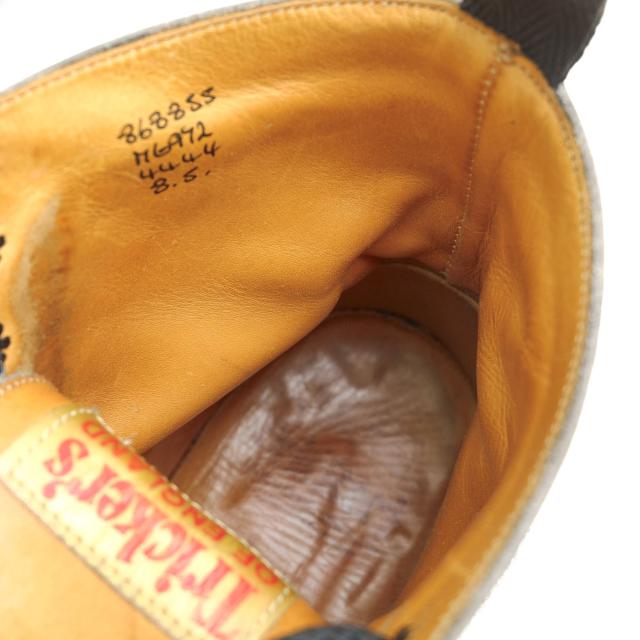 ○トリッカーズ Tricker's 牛革 レースアップブーツ M6972 Brogue Boot ツイード カントリーブーツ ウイングチップ ダイナイトソー 中古