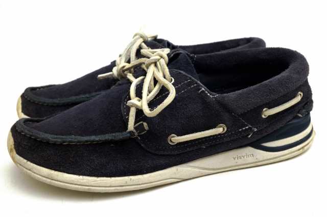 オックスフォードブルー VISVIM 2008年 ビズビム デッキ シューズ