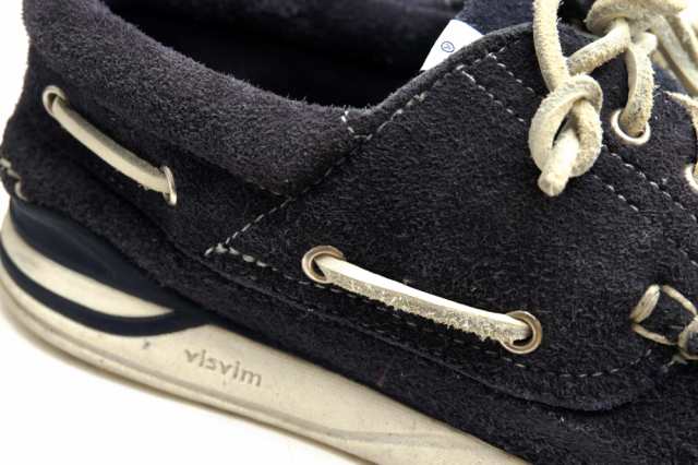 直営店 visvim レザー デッキシューズ モカシン ビズビム us10