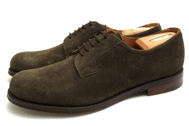 ○チーニー CHEANEY 牛革 ビジネスシューズ HORSEFORTH ダービーシューズ プレーントゥ グッドイヤーウェルト製法 レザーソール メ 中古の通販は