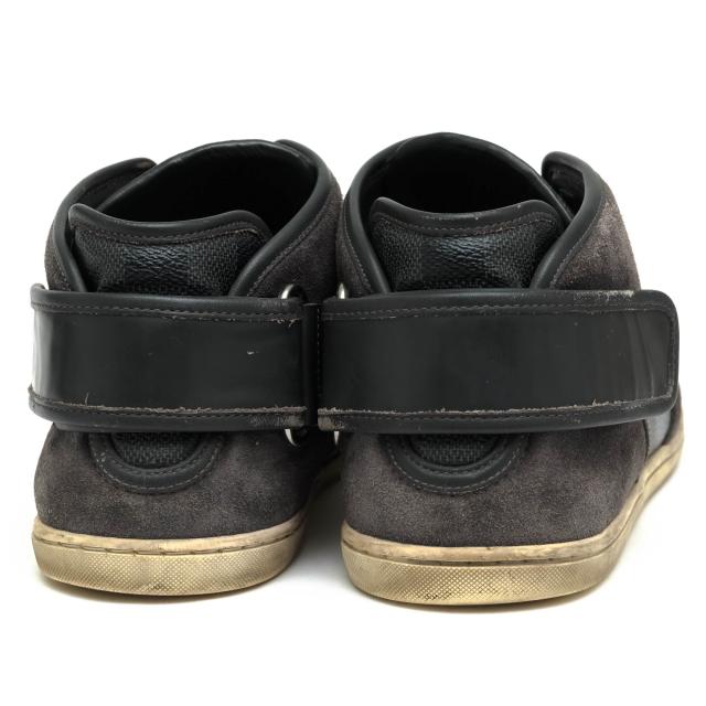 ○ヴィトン Louis Vuitton 牛革 カーフ ハイカットスニーカー ダミエグラフィット メンズ 【中古】 中古_3