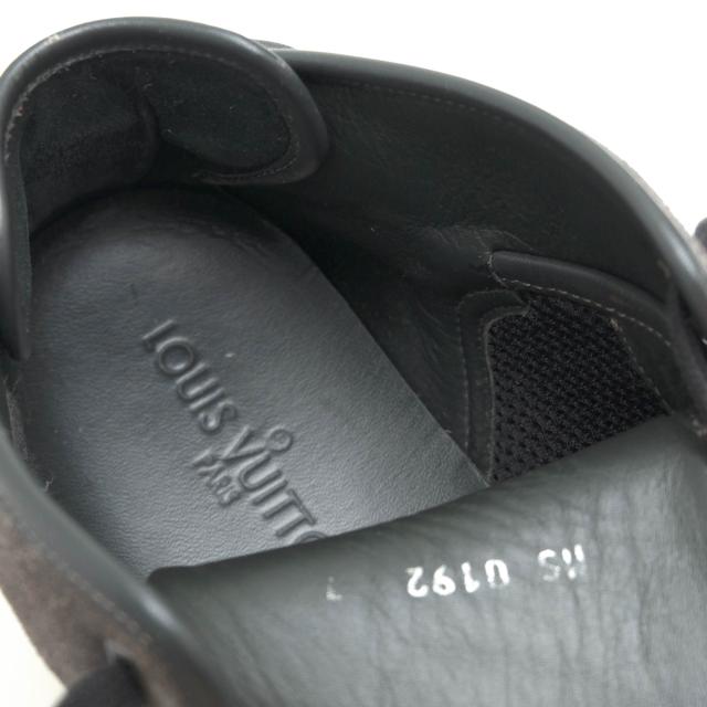 ○ヴィトン Louis Vuitton 牛革 カーフ ハイカットスニーカー ダミエグラフィット メンズ 【中古】 中古_5