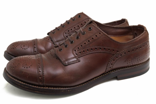 ○フットザコーチャー foot the coacher 米国ホーウィン社オイルドステア 牛革 ビジネスシューズ FTC1512011 MENDELL メンデル メ  中古の通販は 17,294円