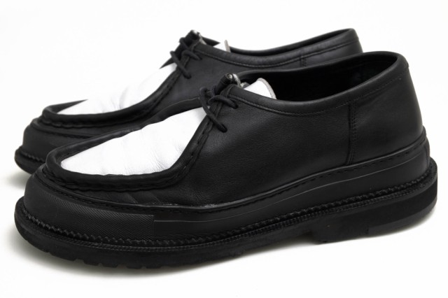 ○アンバサダーズ Amb ユニフォームエクスペリメント uniform experiment別注 牛革 デッキシューズ UE-190112 TIROLEAN SHOES チロ 中古