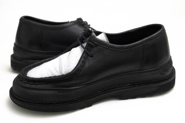 ○アンバサダーズ Amb ユニフォームエクスペリメント uniform experiment別注 牛革 デッキシューズ UE-190112 TIROLEAN SHOES チロ 中古_2