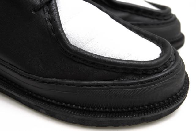 ○アンバサダーズ Amb ユニフォームエクスペリメント uniform experiment別注 牛革 デッキシューズ UE-190112 TIROLEAN SHOES チロ 中古_5