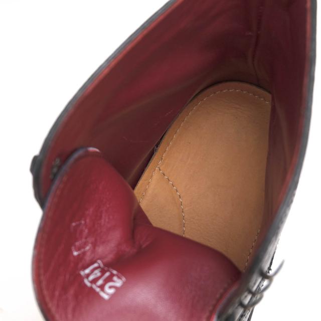 ○ディメッラ DI MELLA 牛革 カーフ レースアップブーツ レザーソール