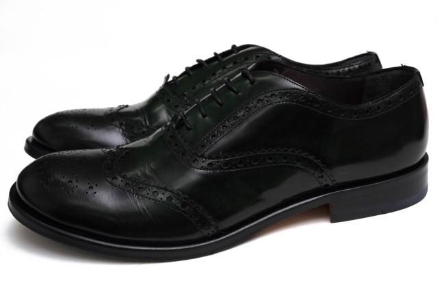 ○ポリーニ POLLINI 牛革 ビジネスシューズ フルブローグ ウイングチップ メンズ 【中古】 中古