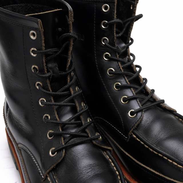 ○エゴトリッピング EGO TRIPPING 牛革 ワークブーツ MORGAN BOOTS ...