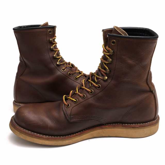 ○レッドウィング RED WING COFFEE BEAN CALICO 牛革 ワークブーツ