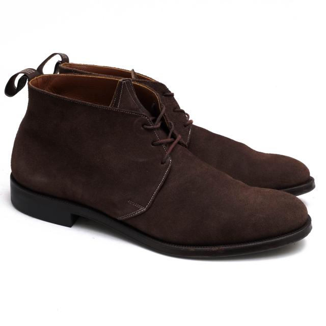 ○フットストックオリジナルズ FOOTSTOCK ORIGINALS 牛革 チャッカブーツ FS153409-I GEORGE BOOTS プレーントゥ メンズ 【中古】 中古_1