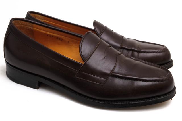○ポールスミス Paul Smith カーフ 牛革 コインローファー 667 800 