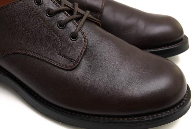 マーガレットハウエル　プレーントゥ　ビジネスシューズ　レザー　UK7 ブラック マーガレットハウエル プレーントゥ ビジネスシューズ レザー UK7