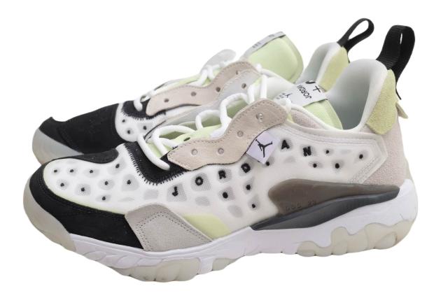 ○ナイキ NIKE ローカットスニーカー CV8121-101 Air Jordan Delta 2 White Cyber Green ジョーダン デルタ2 メンズ 【中古】 中古