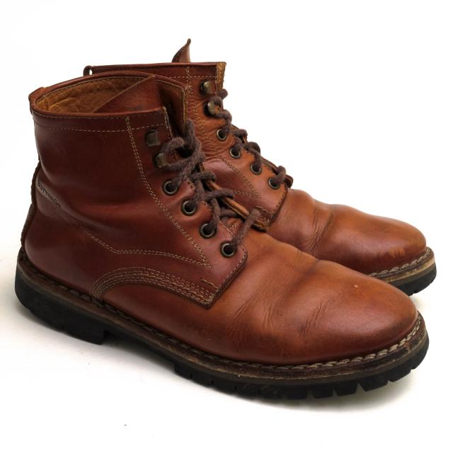 ○ブッテロ BUTTERO 牛革 ワークブーツ B11511 BRIGANTE プレーントゥ Vibramソール メンズ 【中古】 中古_1
