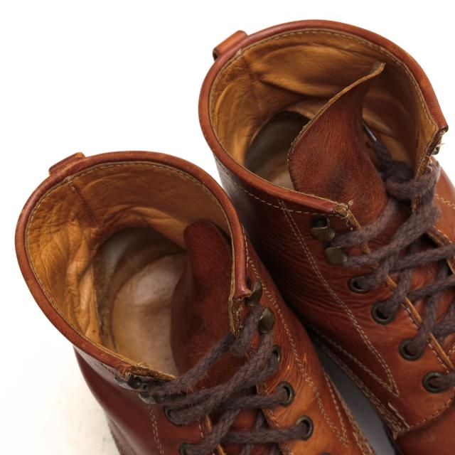 ○ブッテロ BUTTERO 牛革 ワークブーツ B11511 BRIGANTE プレーントゥ Vibramソール メンズ 【中古】 中古_5