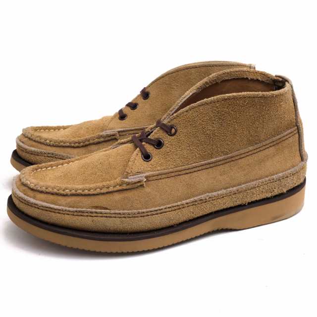 ○ラッセルモカシン Russell Moccasin ララミースエード 牛革 チャッカ ...