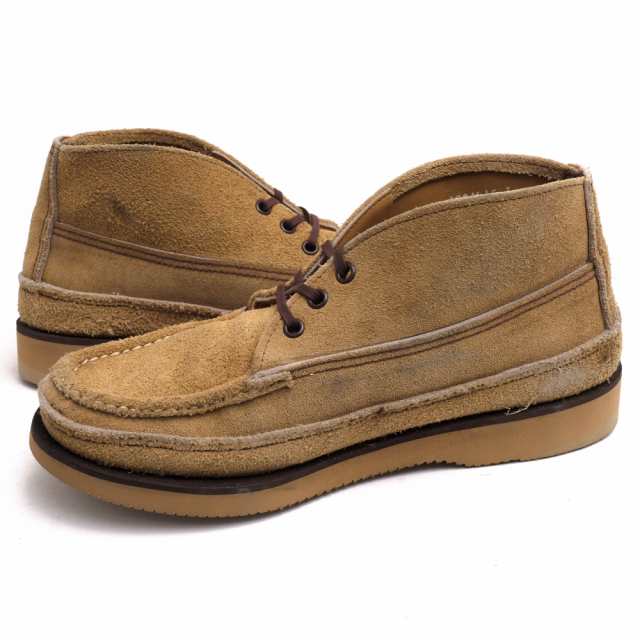 ○ラッセルモカシン Russell Moccasin ララミースエード 牛革 チャッカ