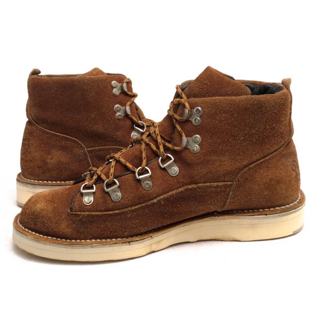 ○ダナー Danner 牛革 マウンテンブーツ D4118 MOUNTAIN OFFICER マウンテンオフィサー Vibramソール ステッチダウン製法 メンズ 中古_2