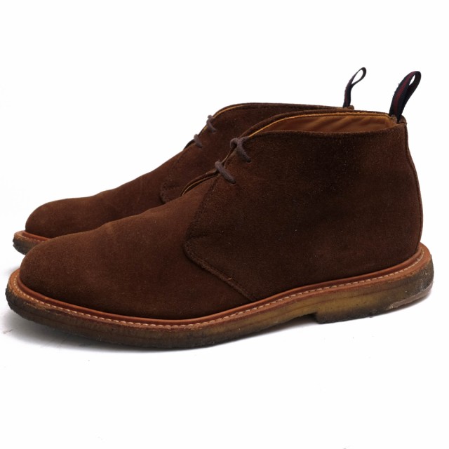 ○サンダース SANDERS 牛革 チャッカブーツ 8763SS Bertie Chukka Boots クレープソール グッドイヤーウェルト製法  メンズ 【中古 中古の通販はau PAY マーケット - ブランディング | au PAY マーケット－通販サイト