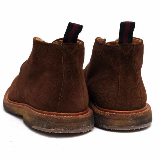 ○サンダース SANDERS 牛革 チャッカブーツ 8763SS Bertie Chukka Boots クレープソール グッドイヤーウェルト製法  メンズ 【中古 中古の通販はau PAY マーケット - ブランディング | au PAY マーケット－通販サイト