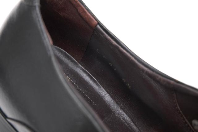 ○ジョンストン＆マーフィー JOHNSTON＆MURPHY CROWN ARISTOCRAFT クラウン アリストクラフト 牛革 カーフ ビジネスシューズ スト 中古_7