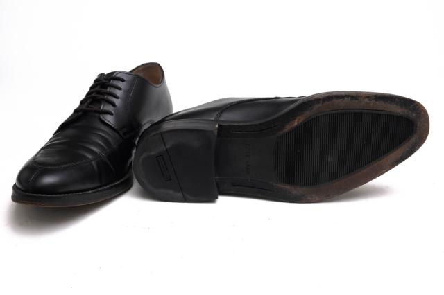 ○コールハーン COLE HAAN 牛革 ビジネスシューズ C12840 Madison Split Toe Derby マディソン GRAND OS Vチップ メンズ 【中古】 中古_6