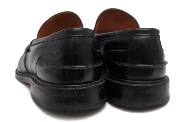 ○トリッカーズ Tricker's 牛革 カーフ ローファー M3227 JAMES PENNY LOAFER ジェームス ストームウェルト仕様 レザーソー  中古 ○トリッカーズ Tricker's 牛革 カーフ コインローファー M3227 JAMES