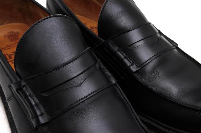 ○トリッカーズ Tricker's 牛革 カーフ コインローファー M3227 JAMES