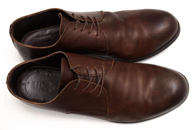 ○パドローネ PADRONE ヌメキップレザー フルベジタブル鞣し ビジネス