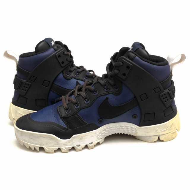 ○ナイキ NIKE UNDERCOVER アンダーカバー別注 ハイカットスニーカー 910092-001 NikeLab SFB Jungle  Dunk High Blue ジャングルダ 中古｜au PAY マーケット