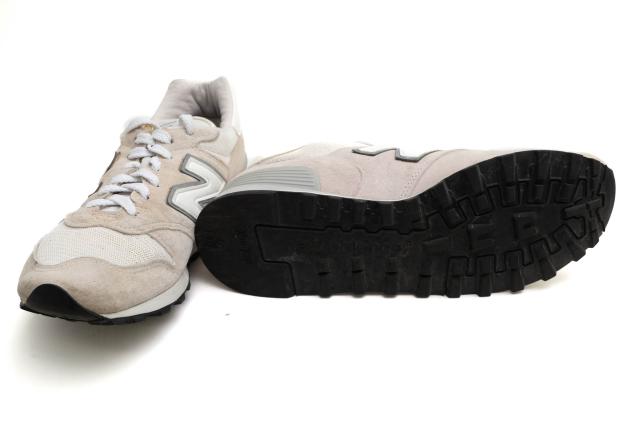 ○ニューバランス NEW BALANCE ピッグスキンスエード×メッシュ ローカットスニーカー M1300CLW ENCAPミッドソール メンズ 【中古 中古