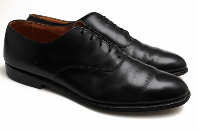 激安直営店激安直営店Alden 932 Black Plain Toe Balmoral ドレス