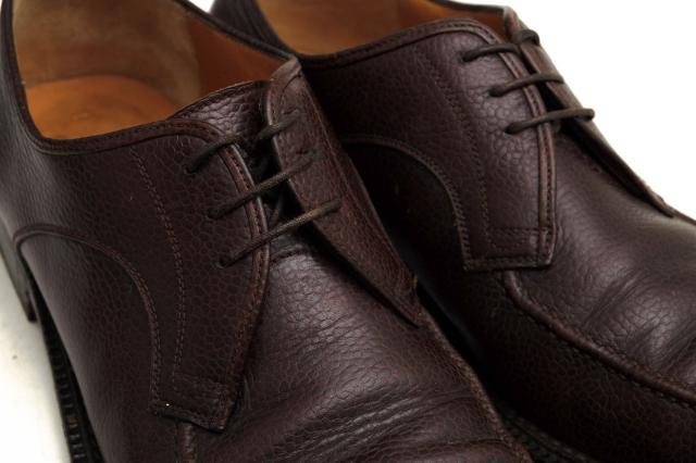 ○フェラガモ Salvatore Ferragamo 牛革 カーフ ビジネスシューズ レザーソール Uチップ メンズ 【中古】 中古_5