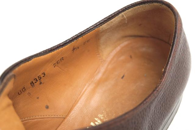 ○フェラガモ Salvatore Ferragamo 牛革 カーフ ビジネスシューズ レザーソール Uチップ メンズ 【中古】 中古_7