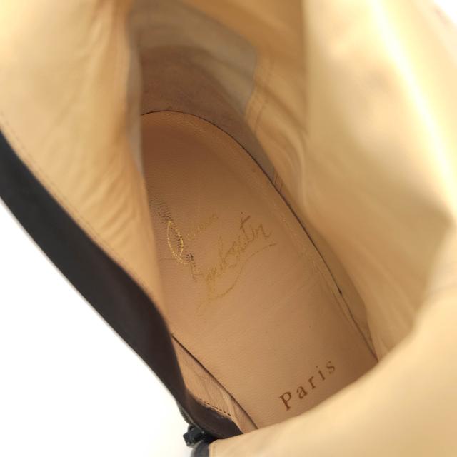 ○クリスチャン ルブタン Christian Louboutin 牛革 カーフ ロングブーツ ハイヒール レディース 【中古】 中古_5