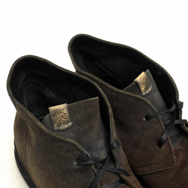 ○ビズビム VISVIM 泥加工 9AW F.I.L. EXCLUSIVE 牛革 チャッカブーツ