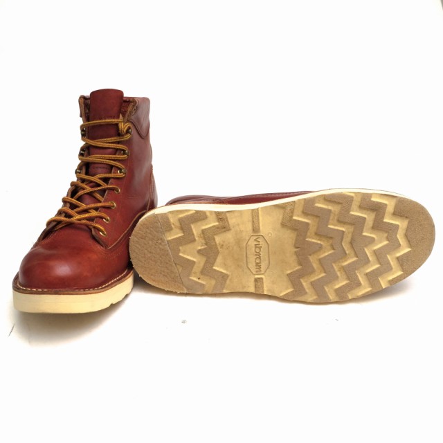 ○ダナー Danner 牛革 ワークブーツ 11200X DJ FOREMAN フォアマン ＃4014 クリスティソール Vibramソール  プレーントゥ メンズ 【 中古の通販はau PAY マーケット - ブランディング | au PAY マーケット－通販サイト